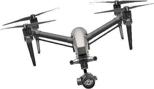 Camera drone used by our aerial film crew